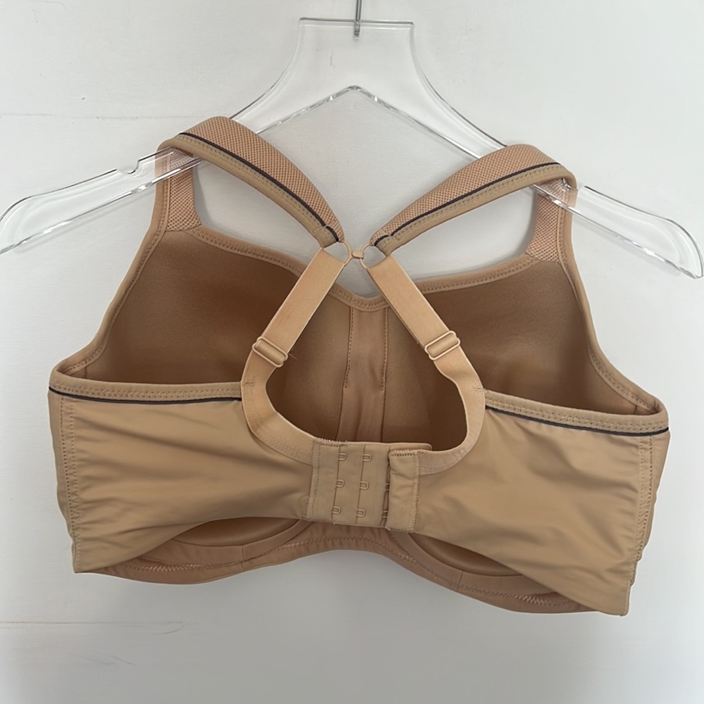 Panache Nude Beige Sports Bra - High Support Underwire in 34I US - Picture 4 of 14